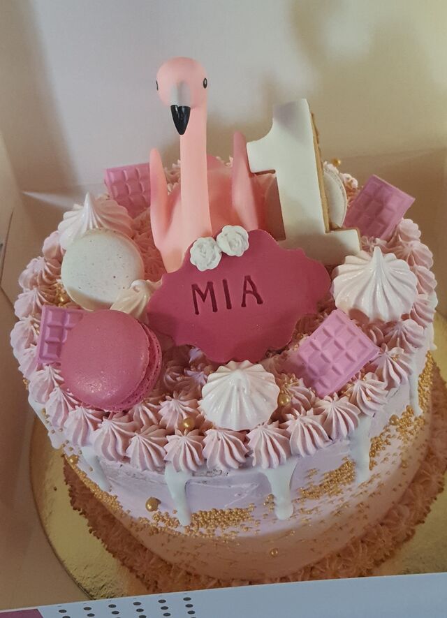 Layercake theme flamand rose