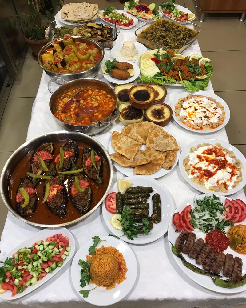 Menü çeşitlerimiz