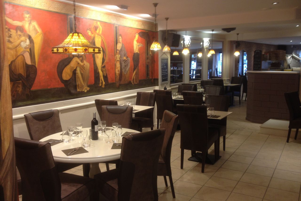 La décoration du Lobelys avec une fresque unique