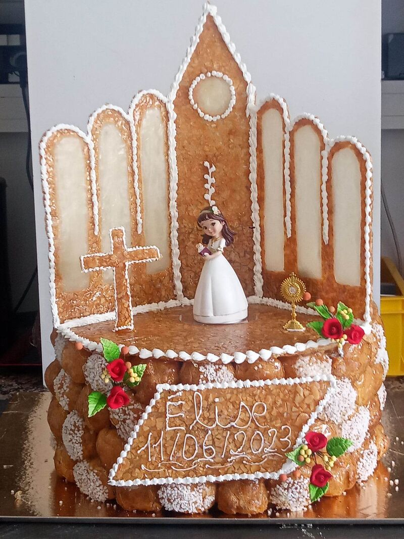 Croquembouche communion