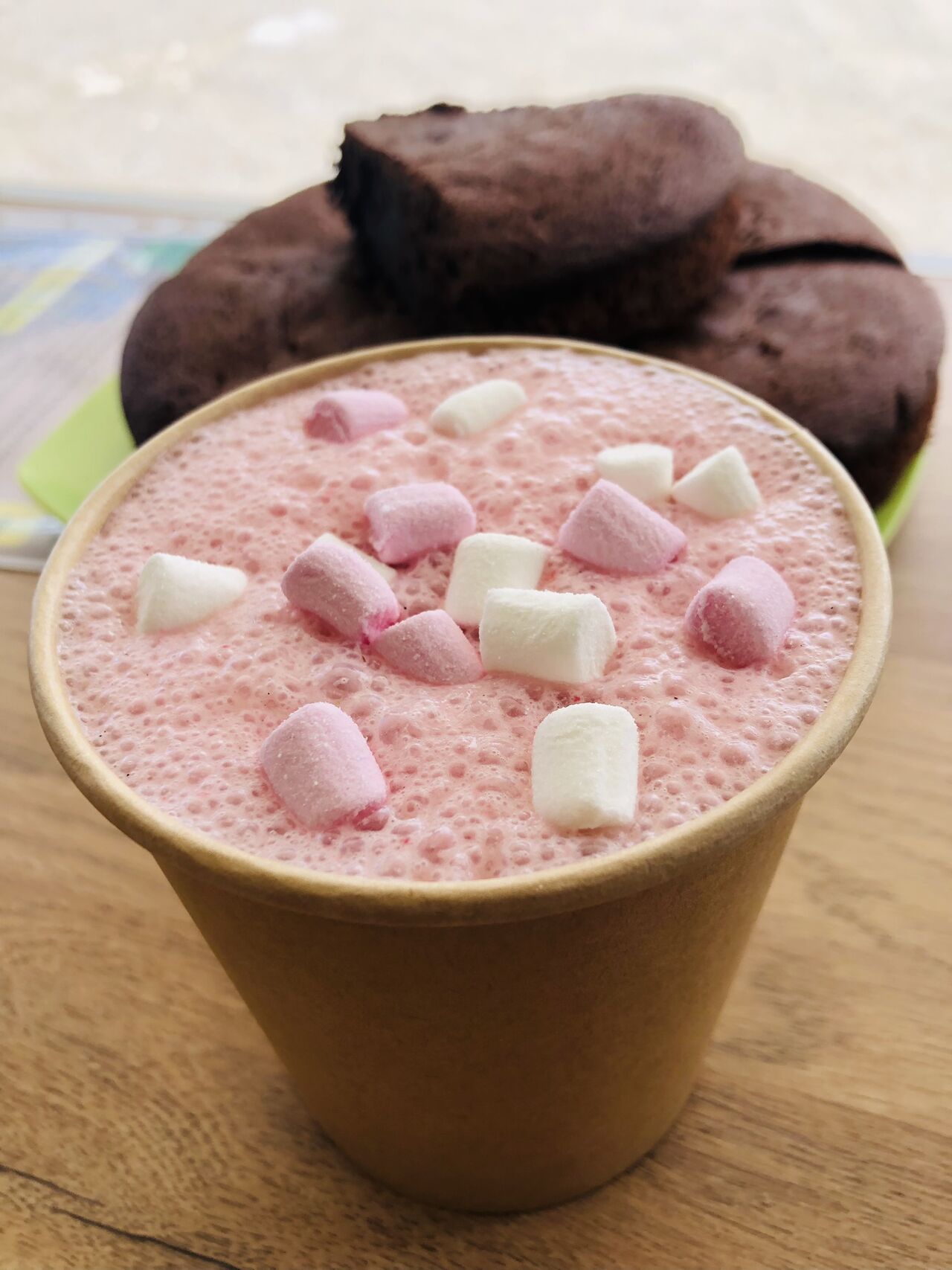 Milkshake vanille-fraises fraiches bio