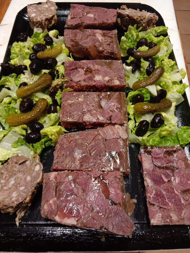 plateau charcuterie de taureau
