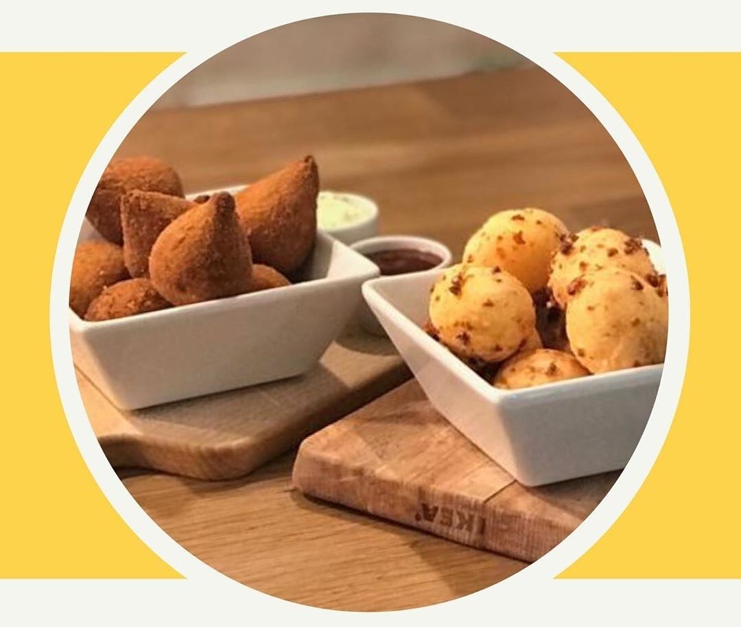 Porção de coxinha + Porção de queijo frito