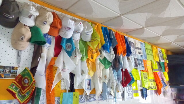 ponto de encontro
dos peregrinos