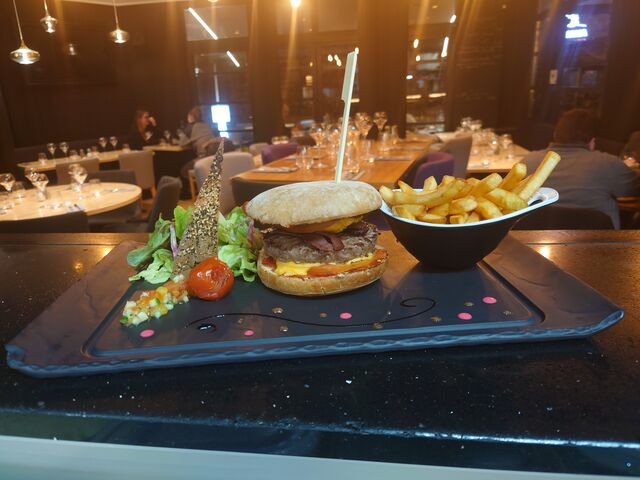 Le burger traditionnel.. 😋😃