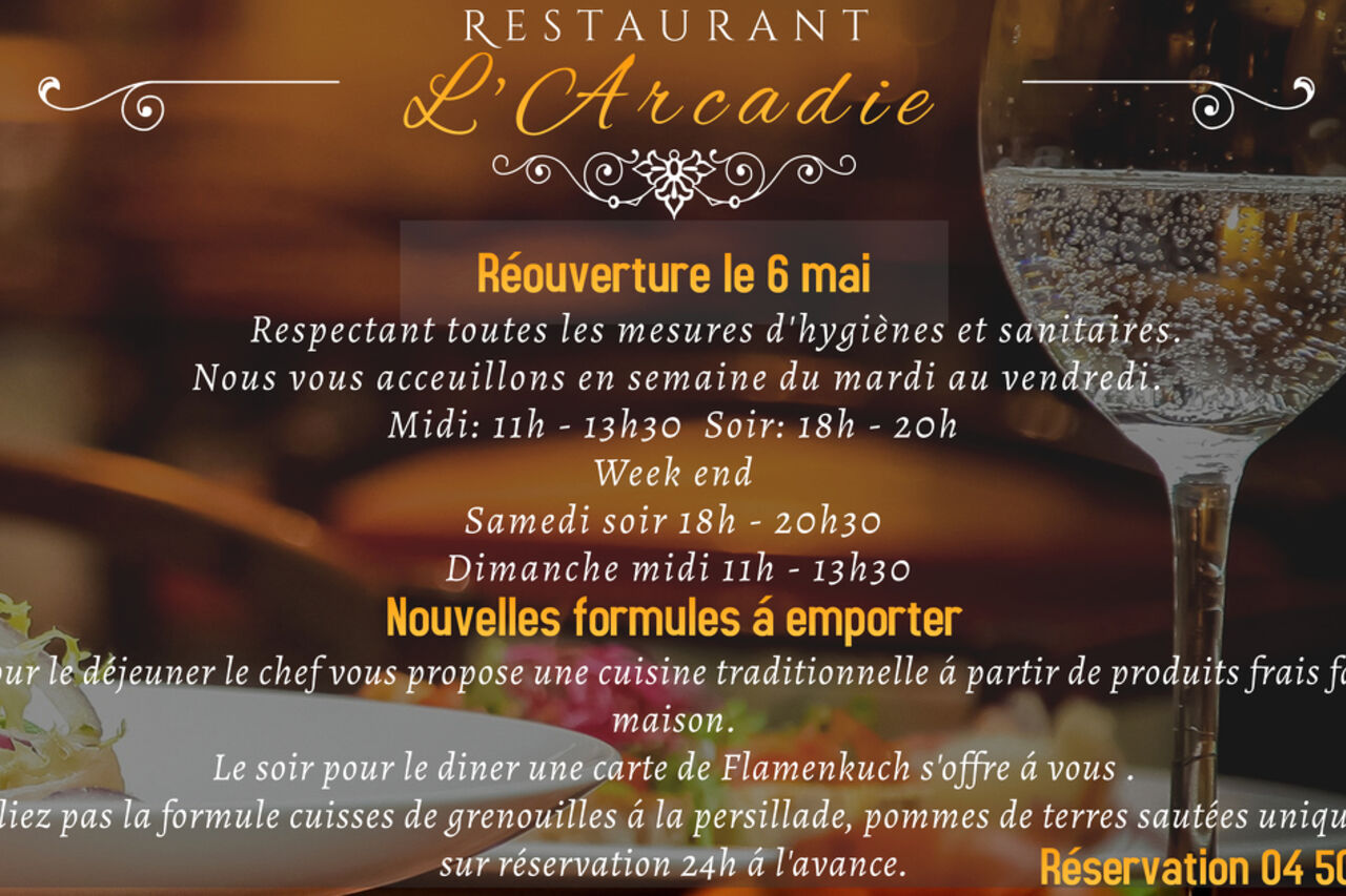 Retrouvez nos plats A EMPORTER !