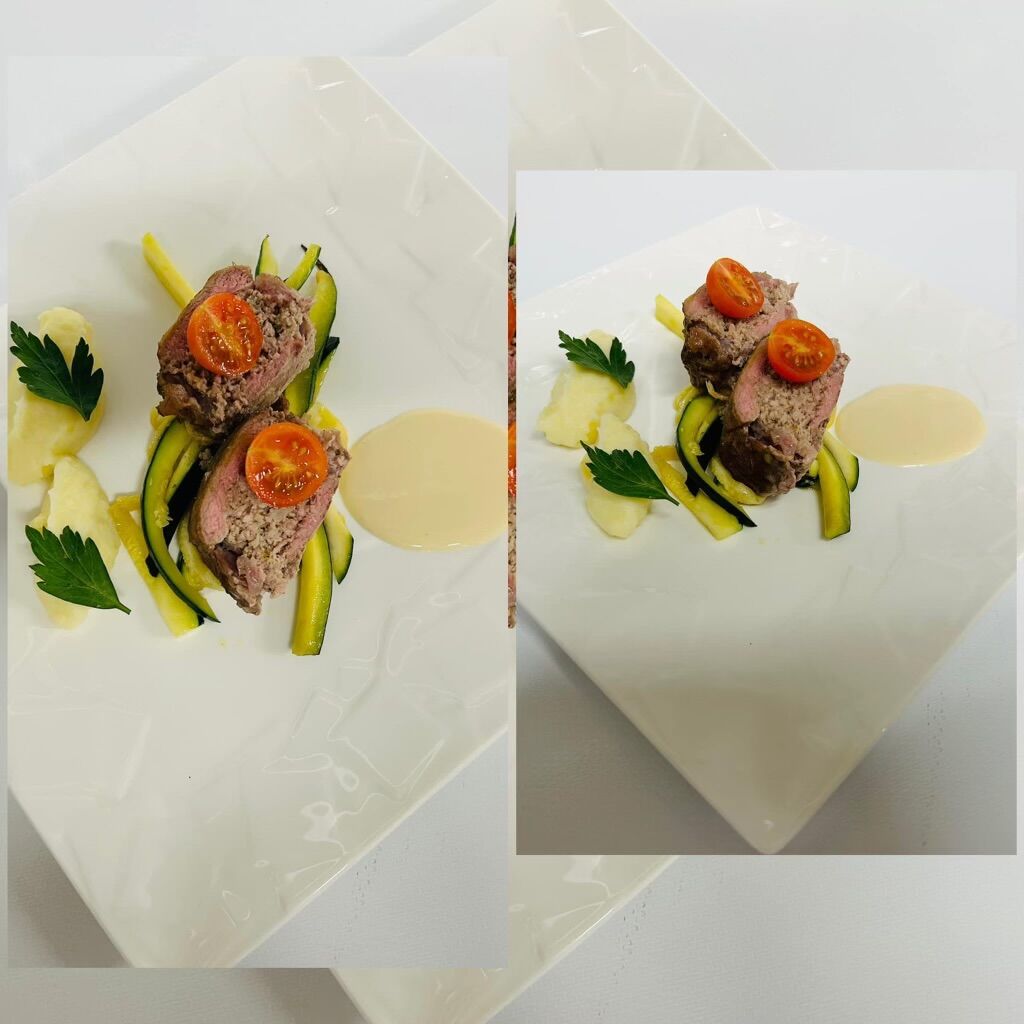 Paupiette de veau et sa sauce suprême