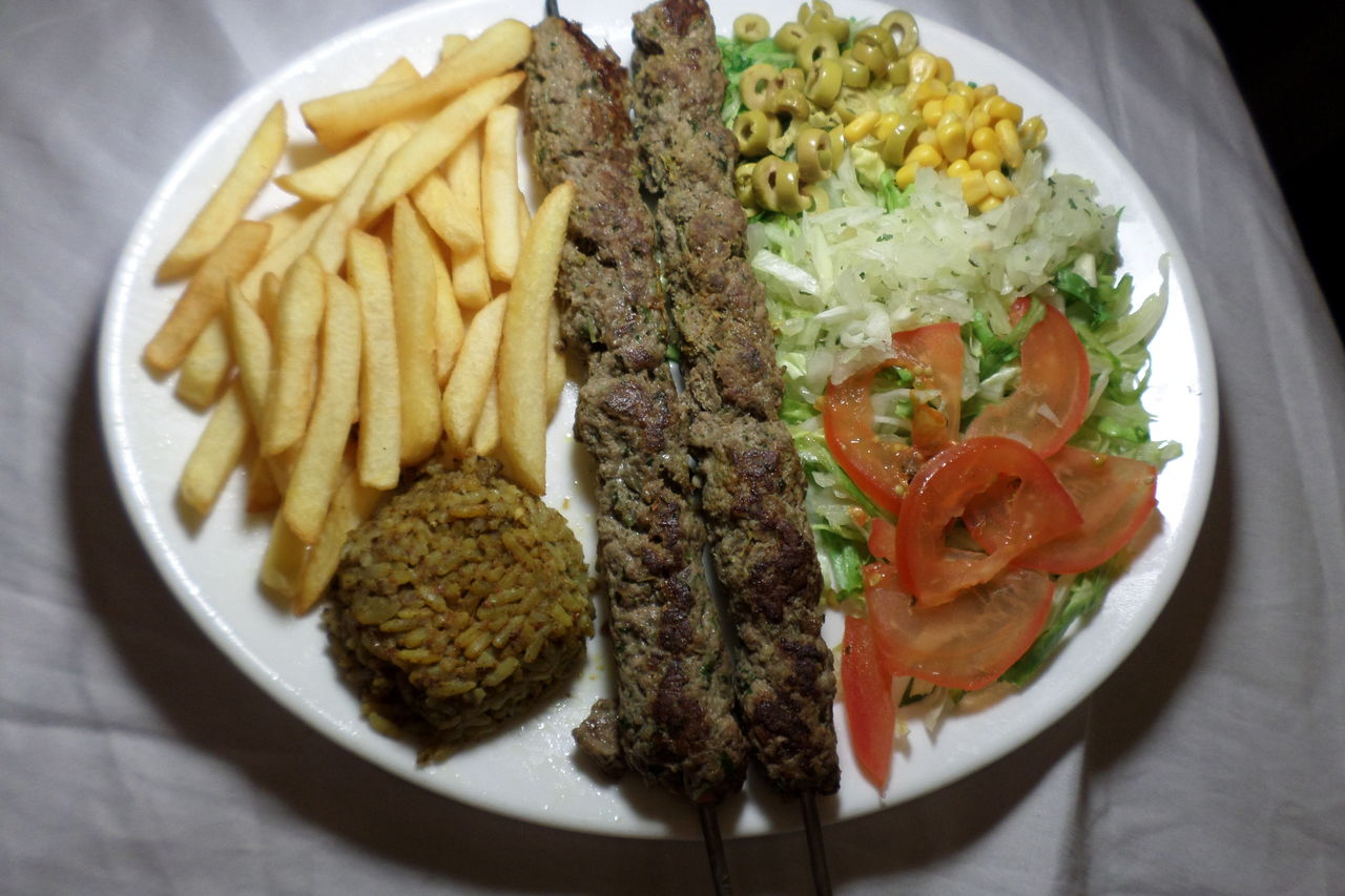 Assiette kefta