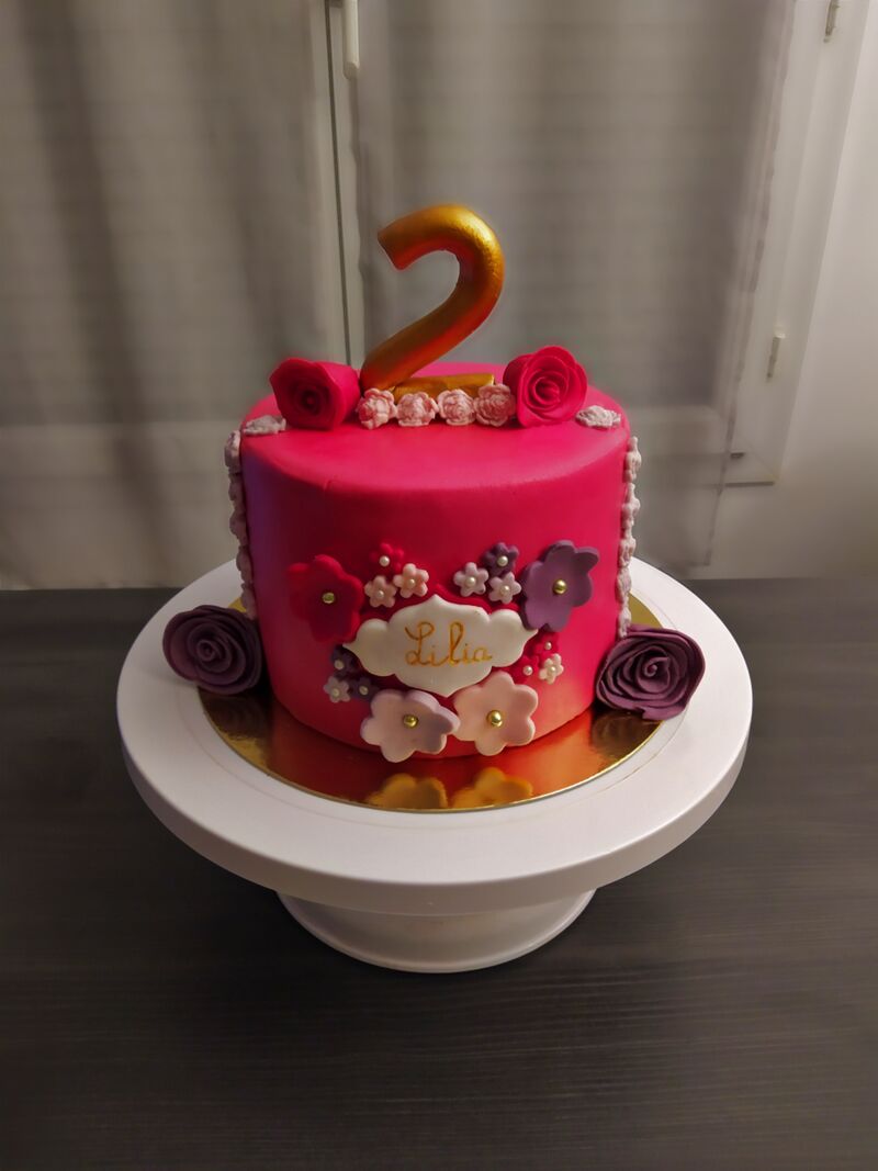 Gâteau petite fille