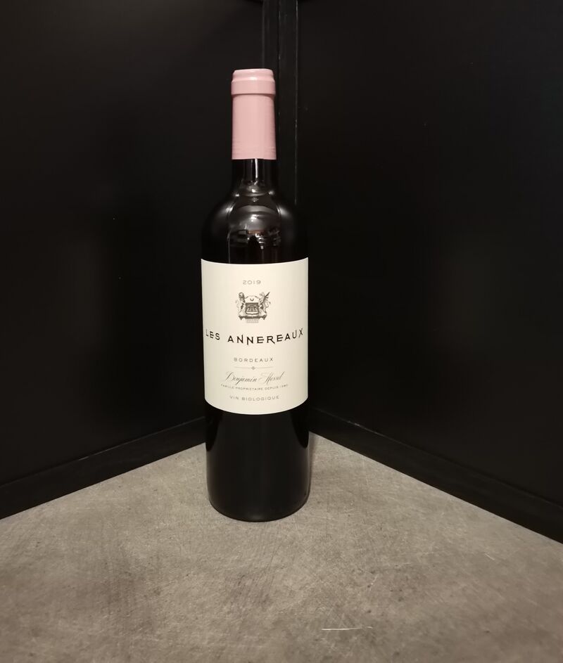 Château des Annereaux=Les Annereaux Bio (appellation Bordeaux) = 12.50€ 