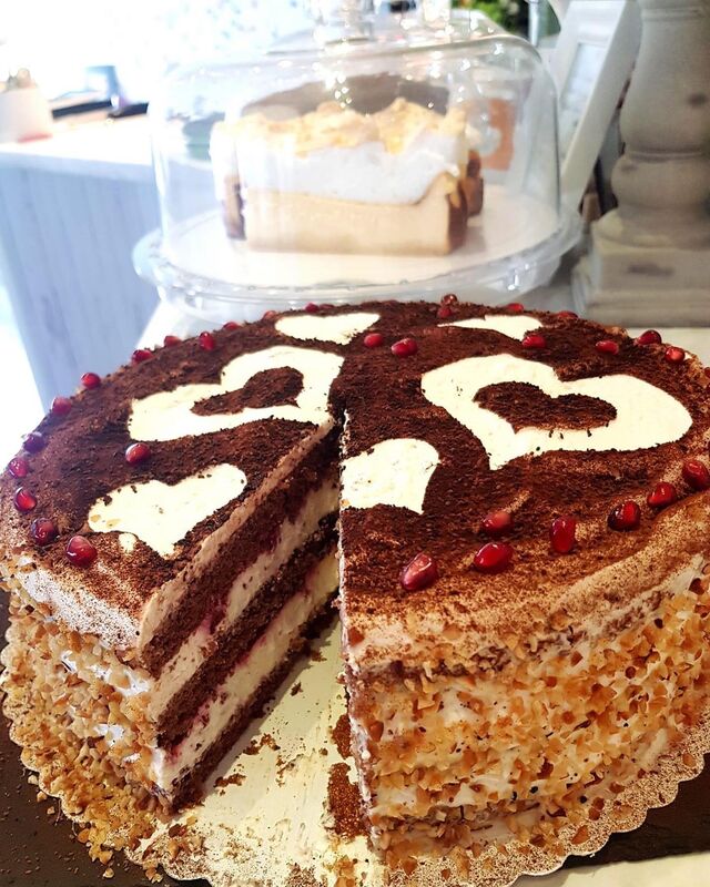 Himbeer-Mascarpone Torte