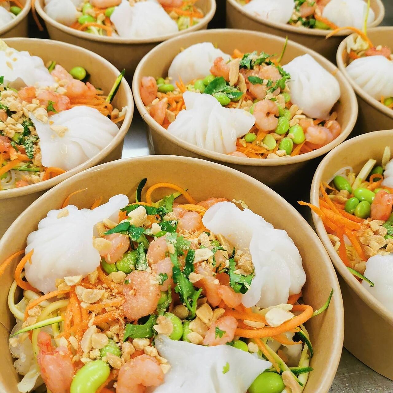 Exemple de salade thaï