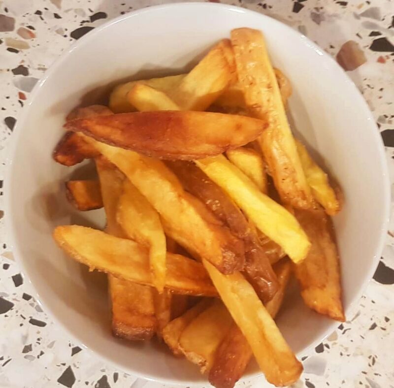 Frites et mayonnaise maison