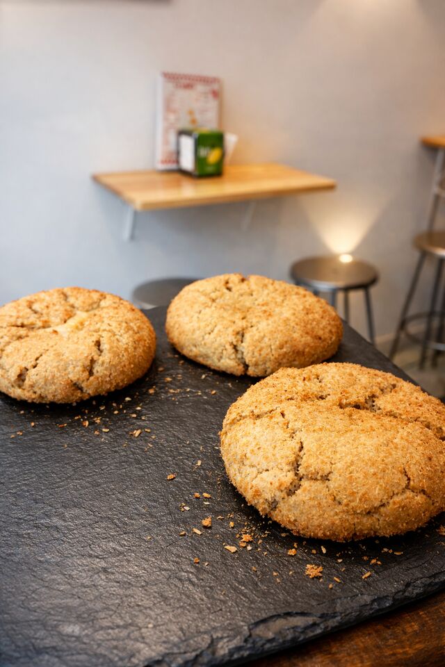 galleta rellena de coco