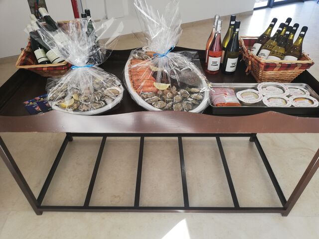 Plateau sur mesure composé 