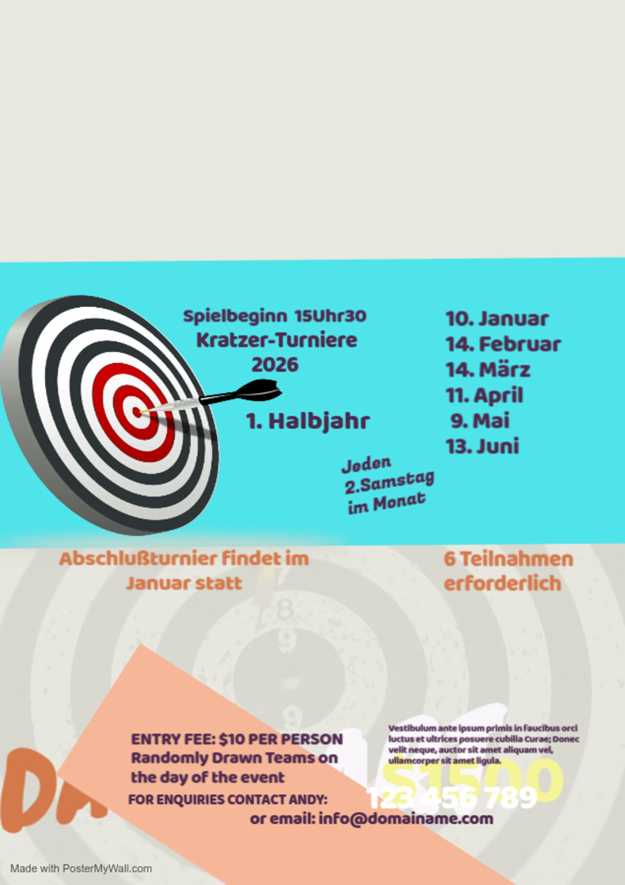 Kratzerturniere 2026 1.Halbjahr