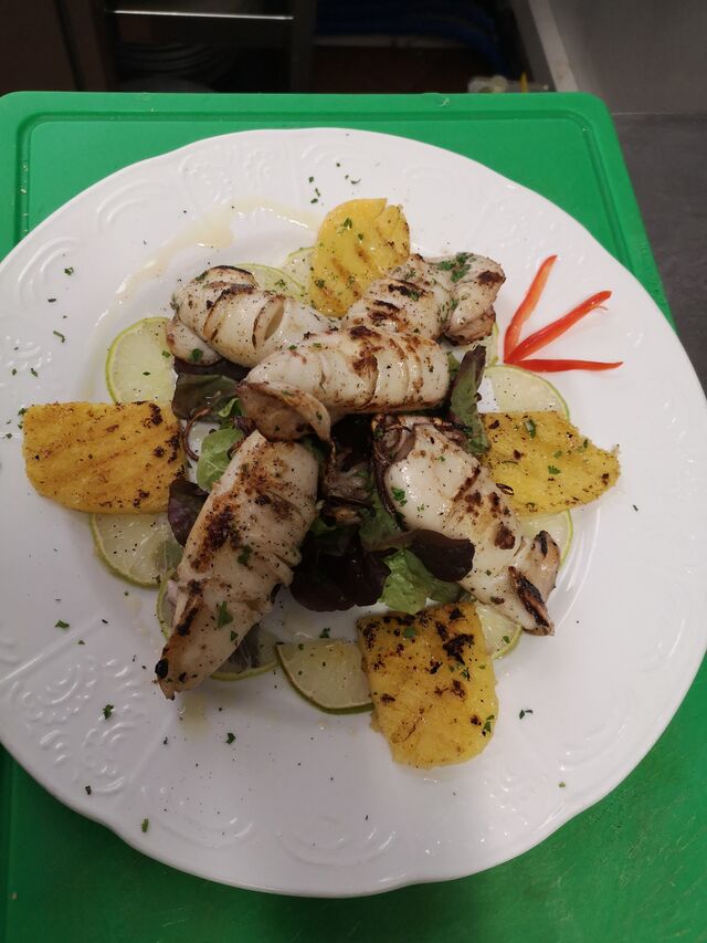 Calamari alla griglia 