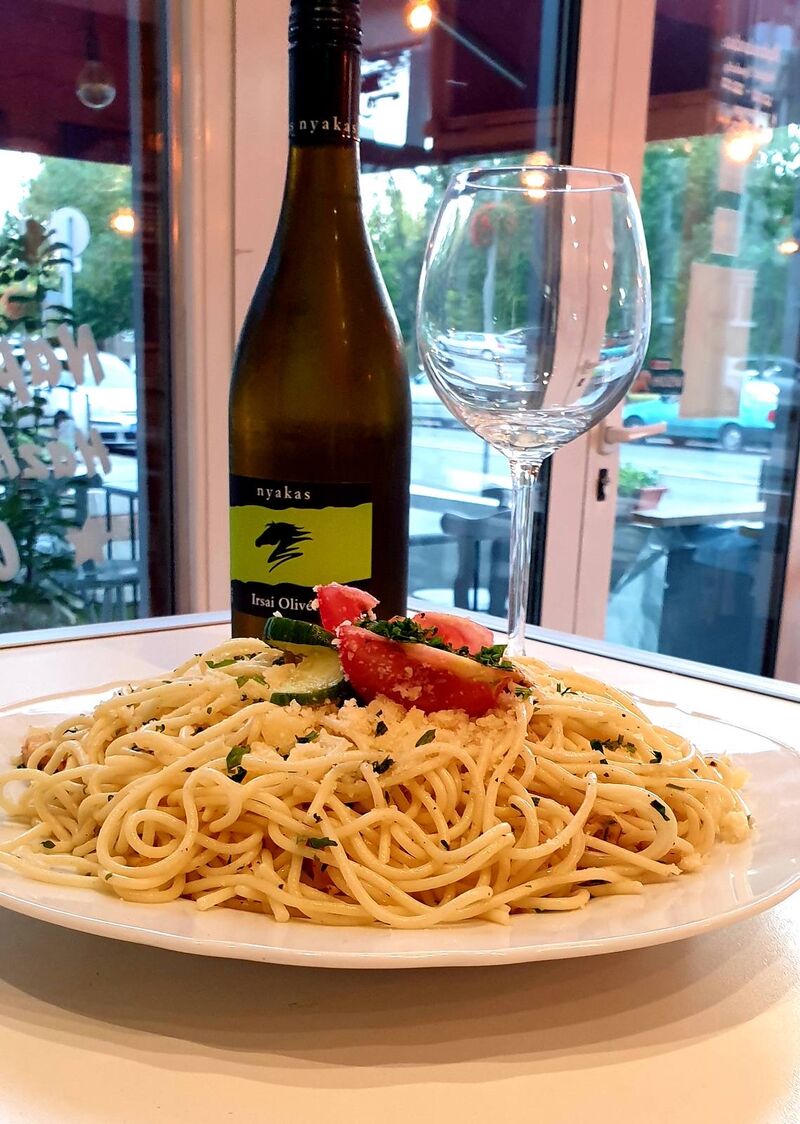 Aglio e oilo chef ajánlat 