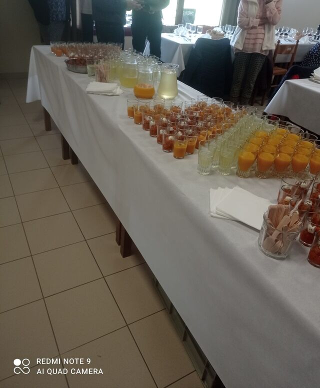 exemple d'apéritif banquet associatif