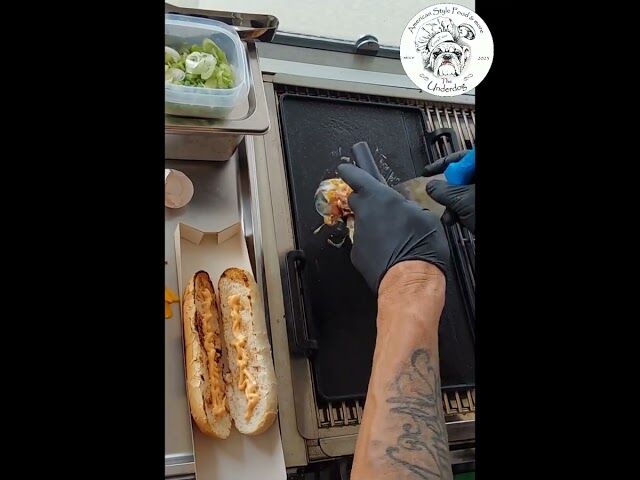 Egg Drop Style Hot Dog 