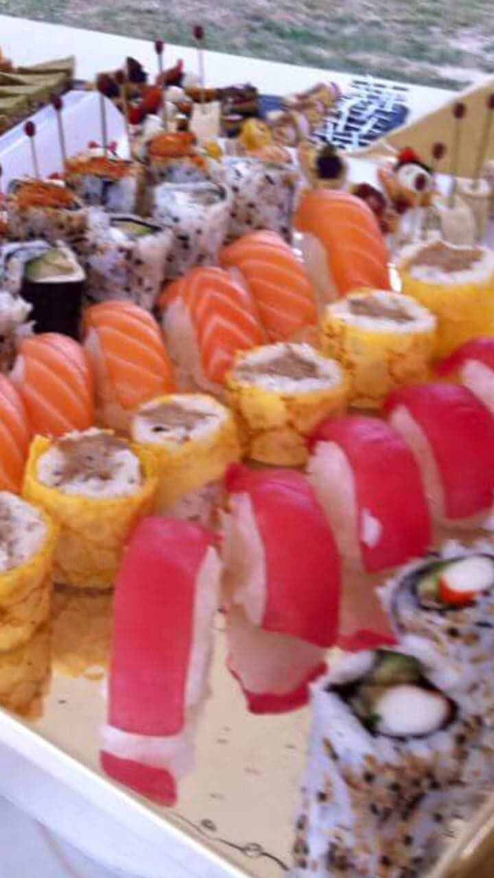 Plateaux de sushi