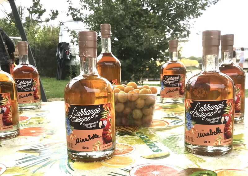 Rhum arrangé à la Mirabelle 