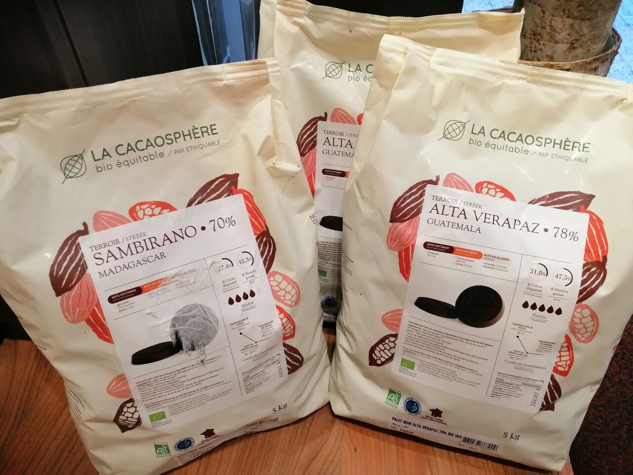 Les cacaos d'origines