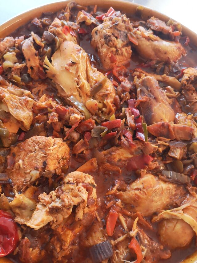 Le poulet catalane 