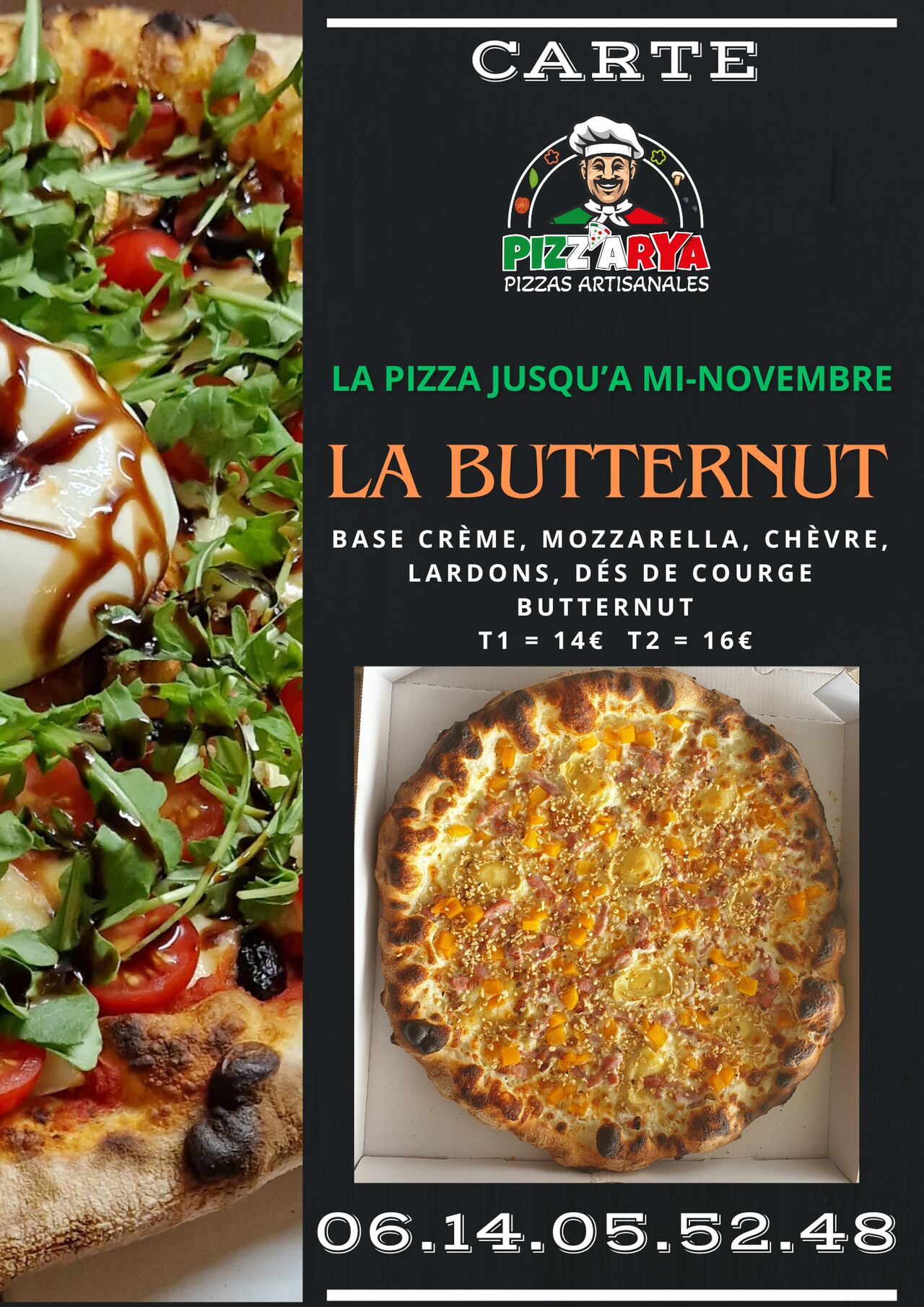 LA PIZZA DU MOMENT : LA BUTTERNUT