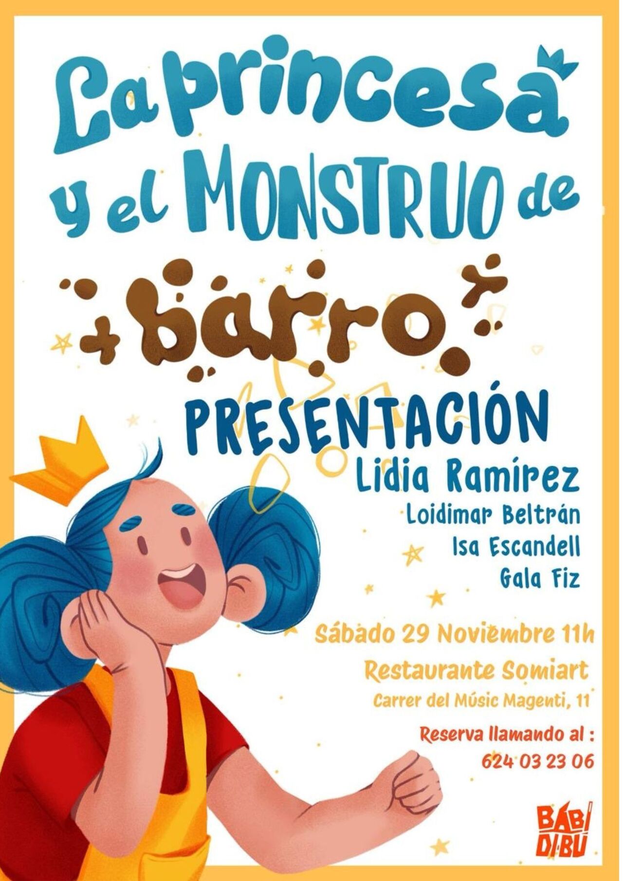 Cuentacuentos Infantil:👧 “La princesa y el monstruo de barro”