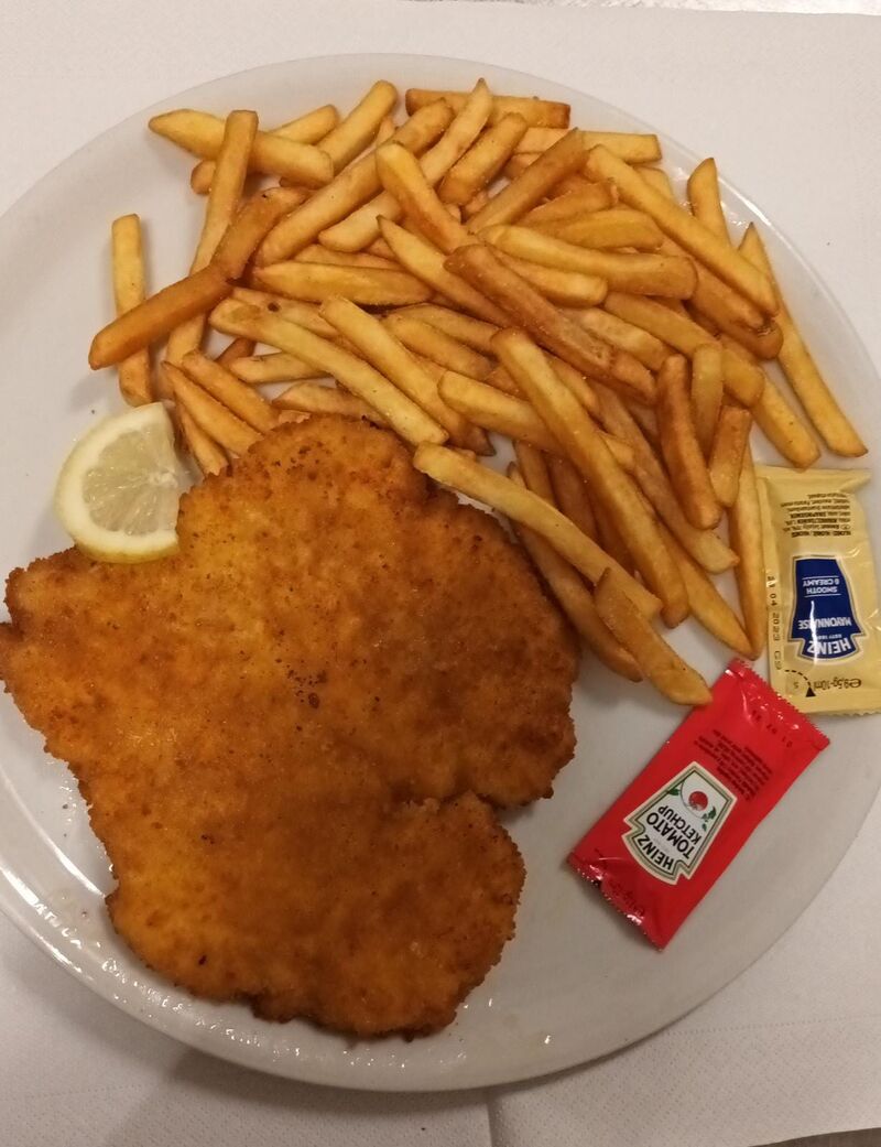 Cotoletta e patatine