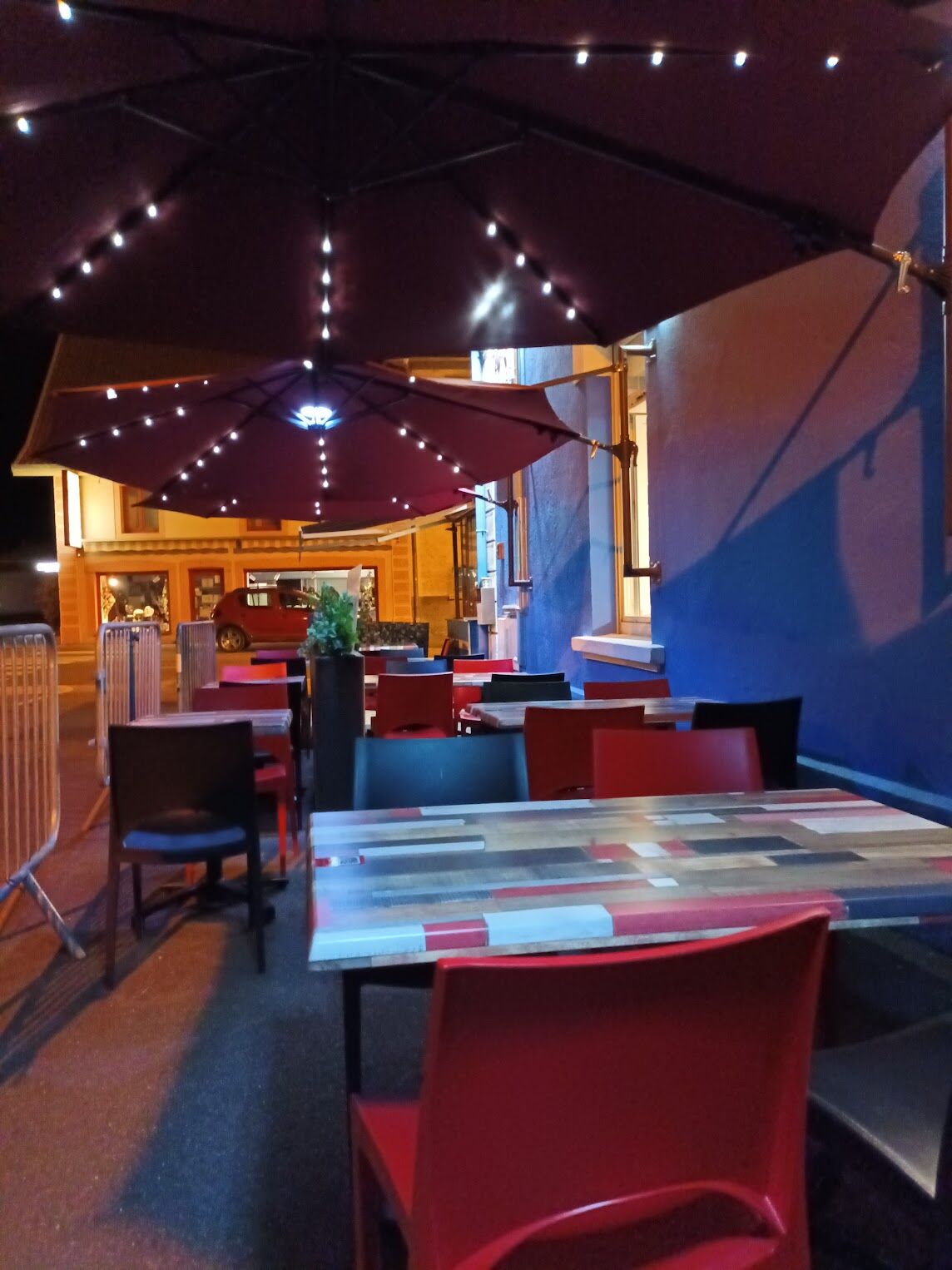 La terrasse de nuit
