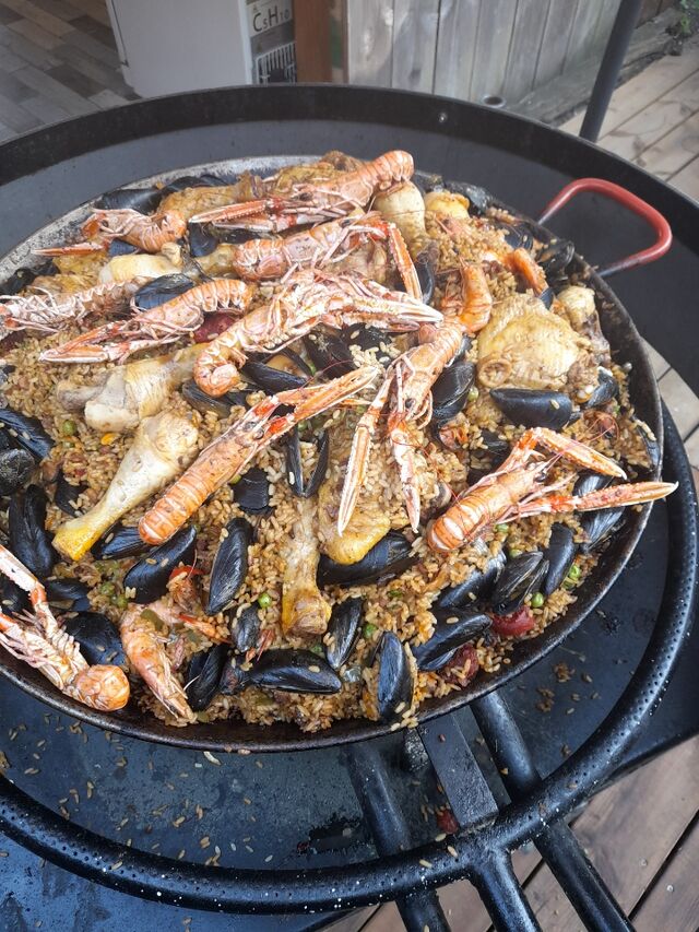 La paella maison