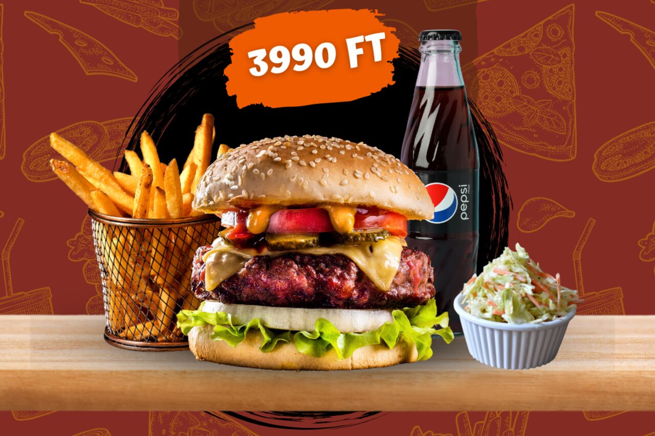 Hamburger menü felejthetetlen élményekkel!