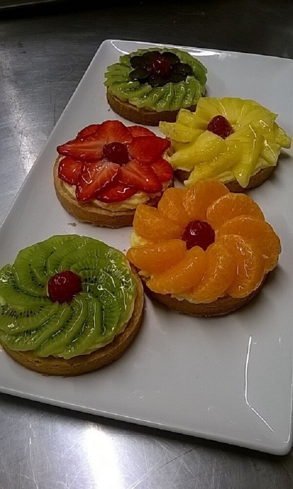 Tartelettes produites par nos soins