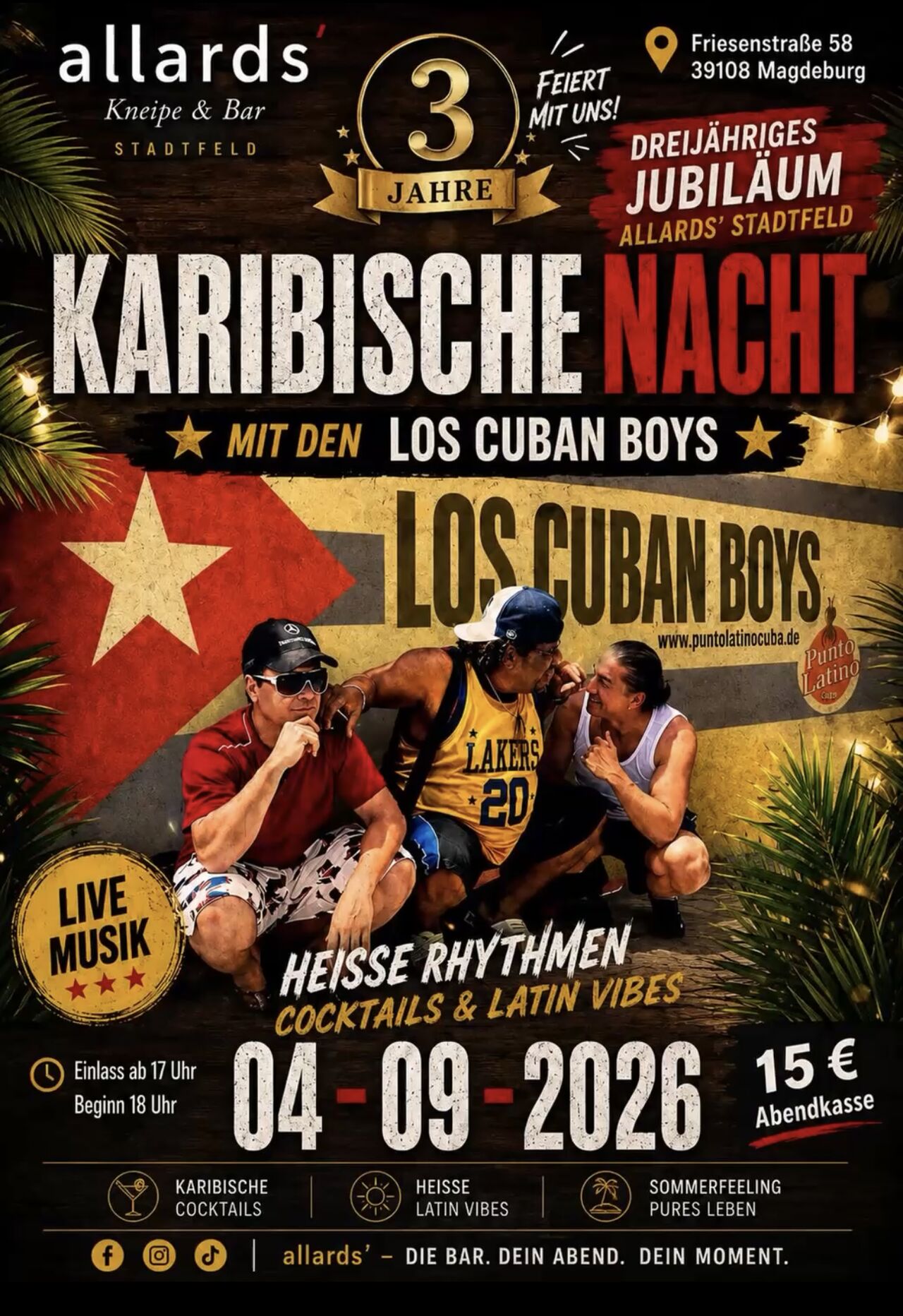 Los Cuban Boys im allards‘