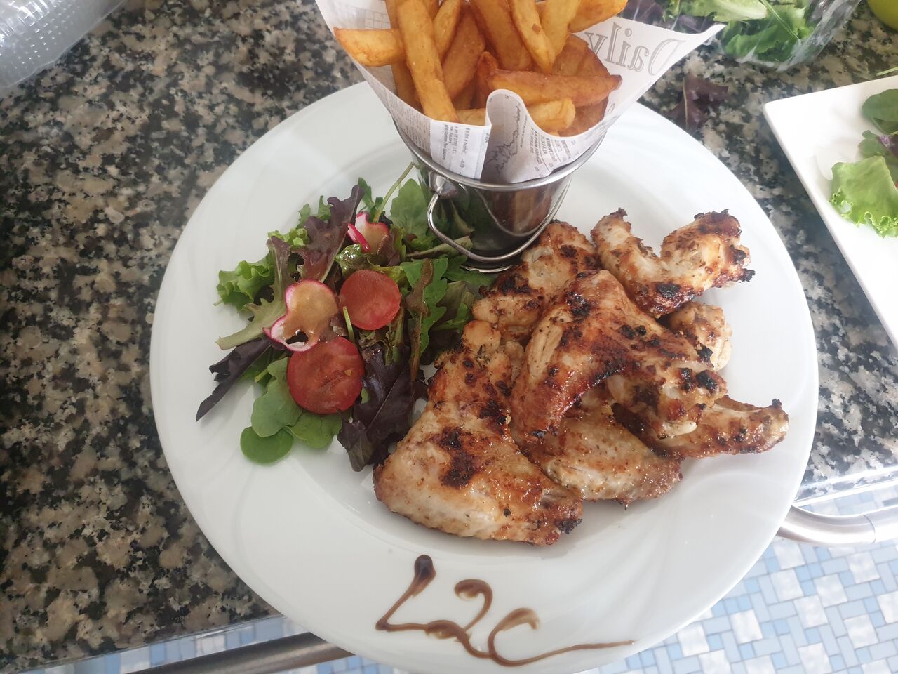 Ailes de poulet aux épices d'Afrique
