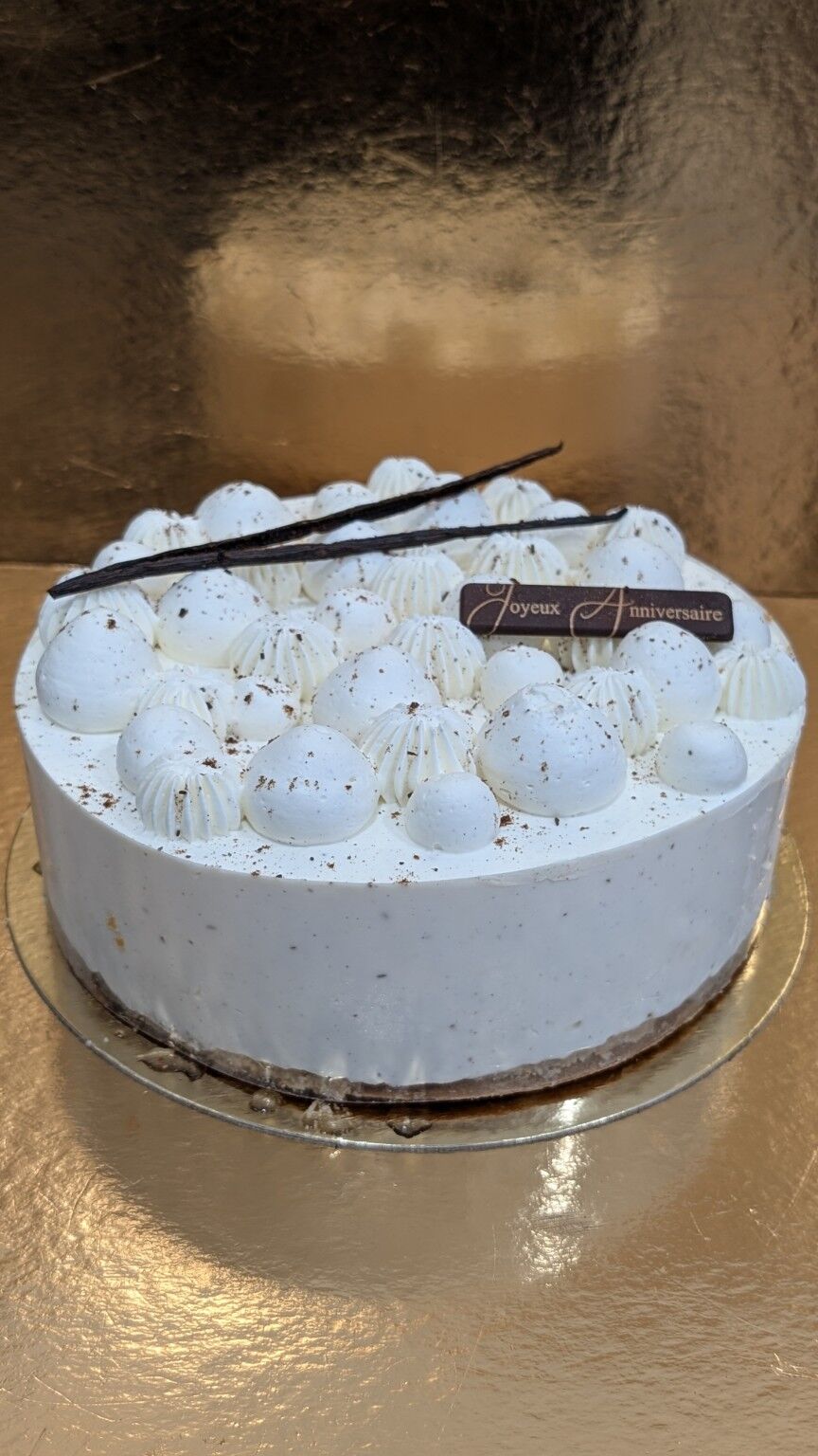Entremet Vanille Pécan Caramel 