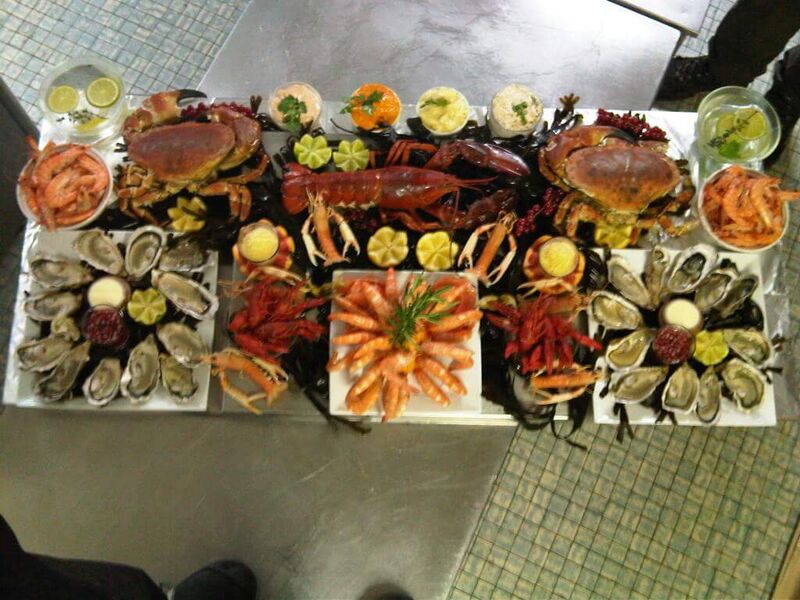 pré-commande de plateau de fruits de mer sur mesure