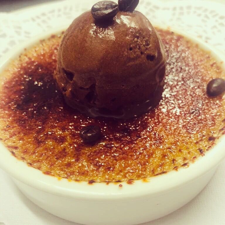 Creme brûlé al cioccolato