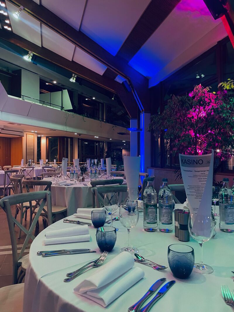 Impressionen Tischauswahl