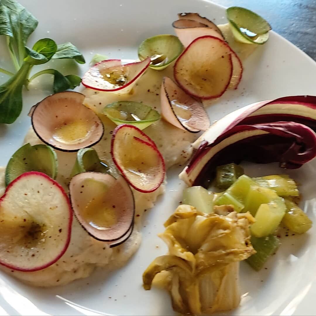 Salade de légumes oubliés