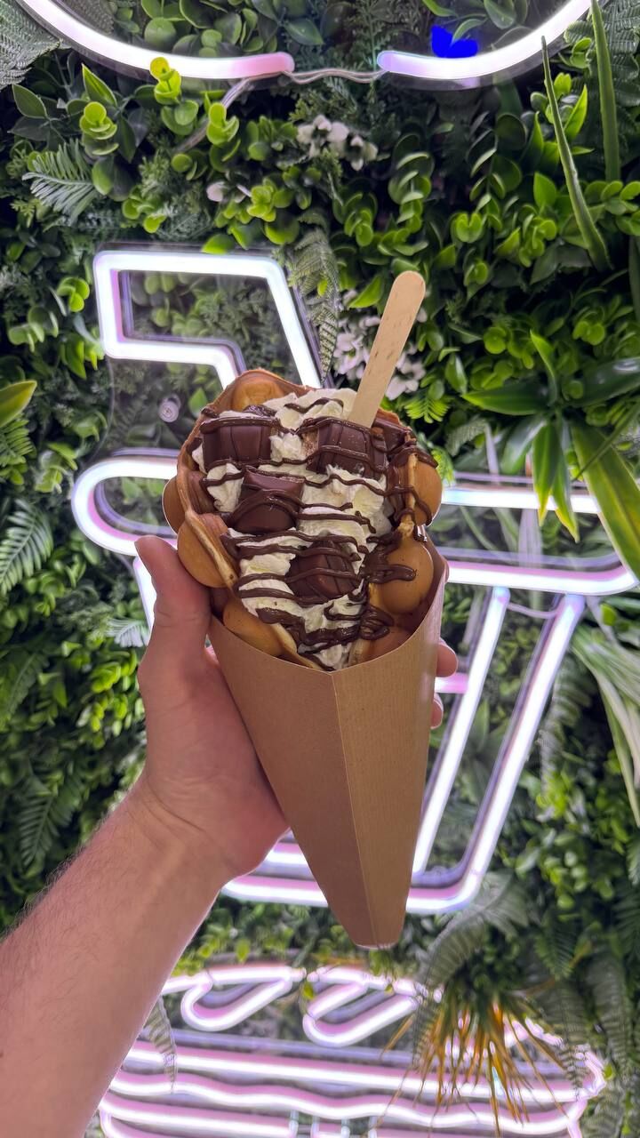 Bubble-waffle maison !