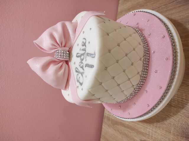 Gâteau d'anniversaire girly