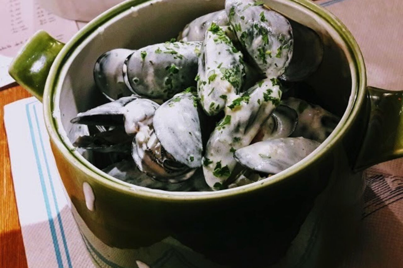 Cozze e Zola.... via...