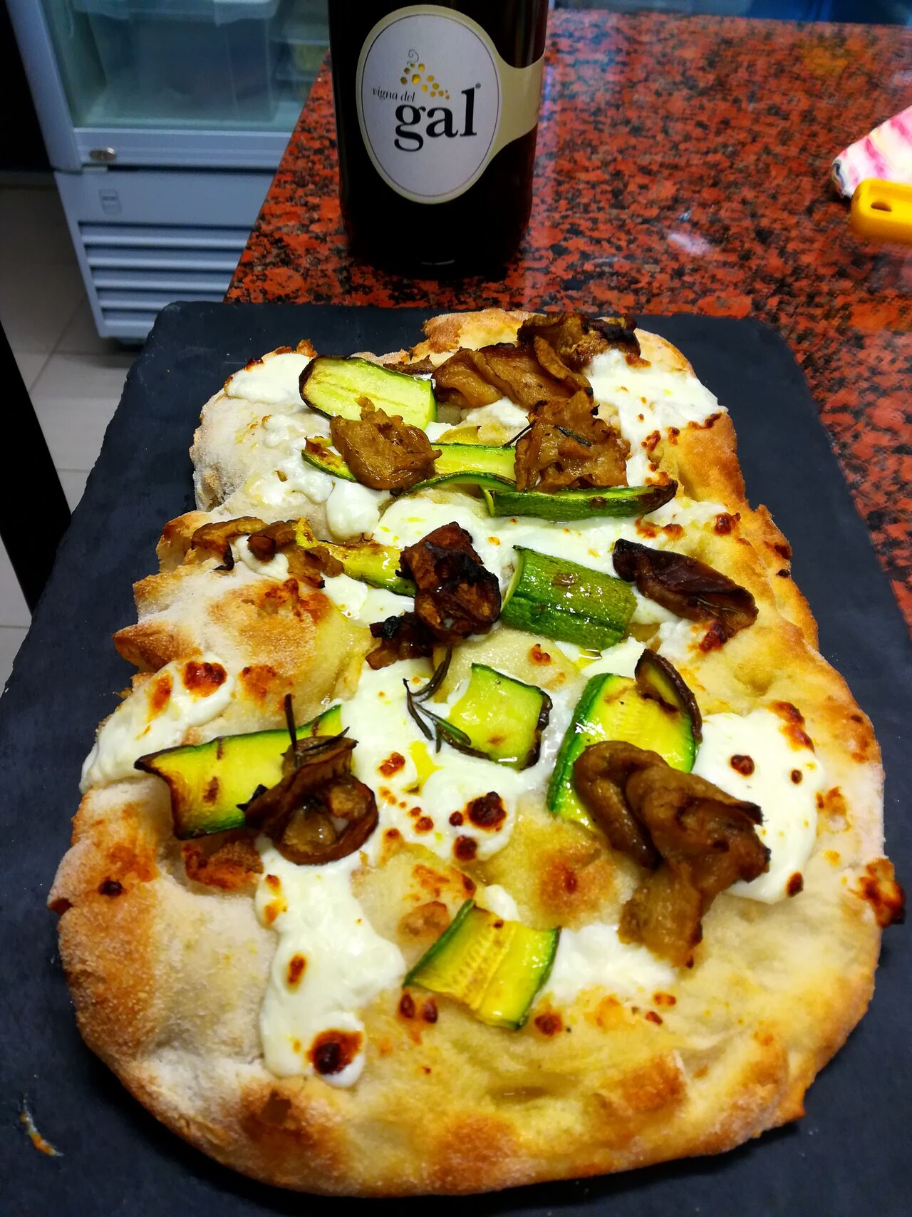 pinsa romana alle verdure grigliate