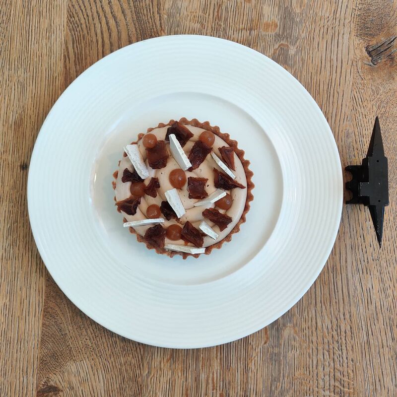 Apfel Haselnuss Tarte