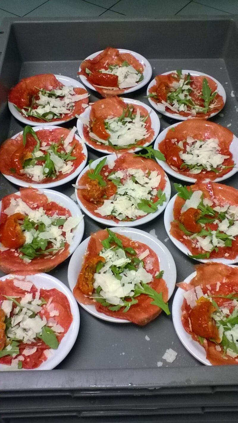 Hapje: carpaccio