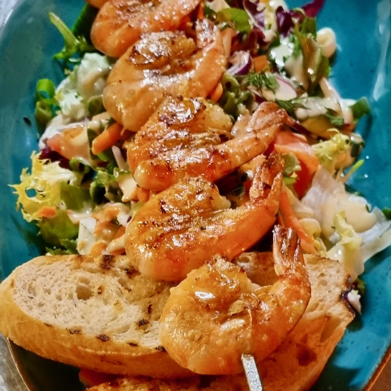 Garnelensouvlaki