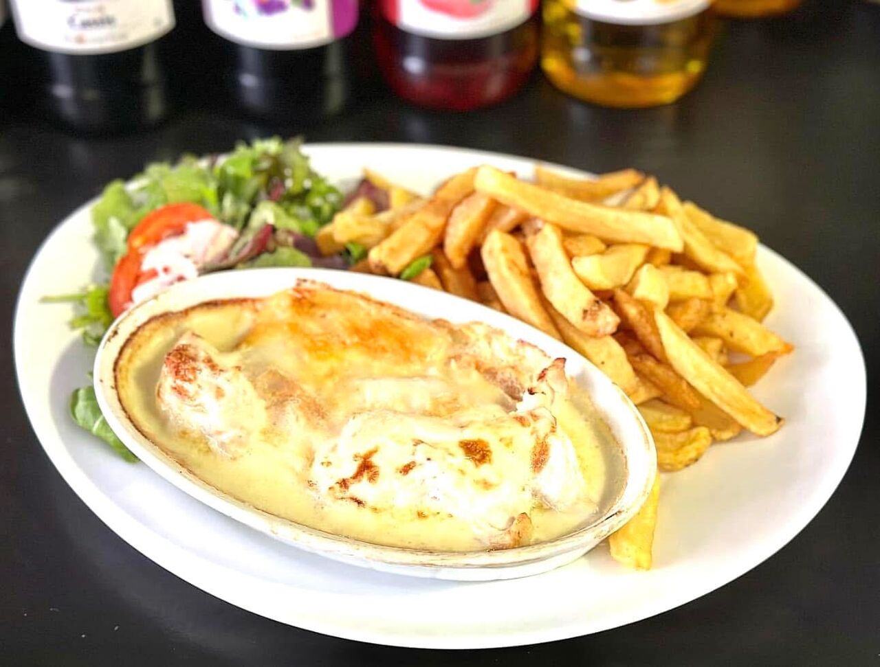 Poulet gratiné au maroilles 